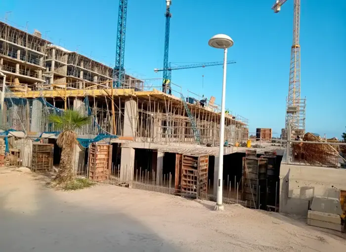 A(z) Ciudad Jardín 4 építkezésének előrehaladása, 2025. december, fotó: 3/3