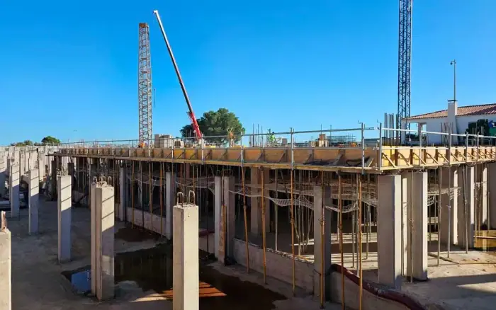 A(z) Ciudad Jardín 4 építkezésének előrehaladása, 2025. november, fotó: 1/1
