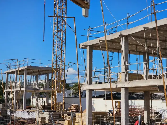 Construction progress of Torre la Sal, February 2025, photo 2 of 2