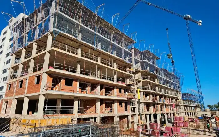 Construction progress of Ciudad Jardín 3, November 2025, photo 2 of 3