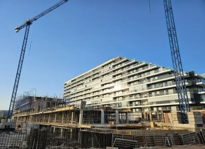 Construction progress of Ciudad Jardín 3, October 2025, photo 2 of 2