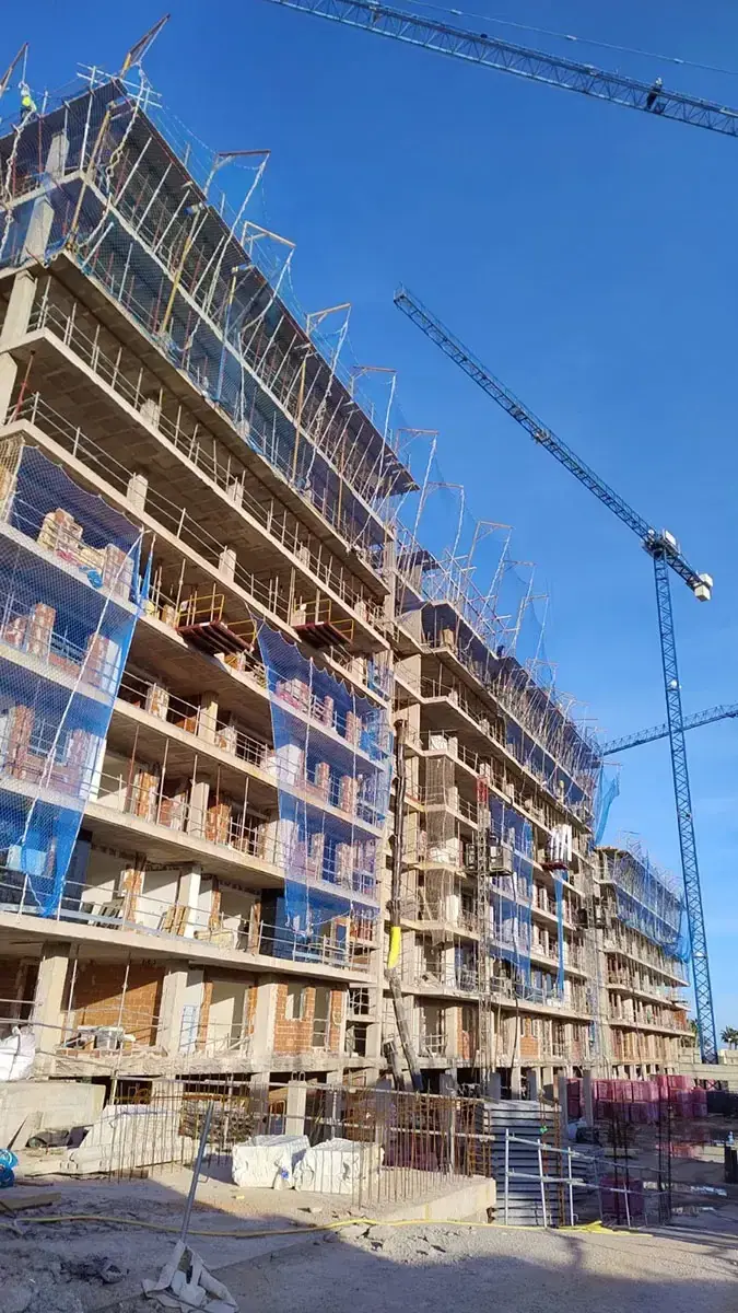 Construction progress of Ciudad Jardín 3, January 2026, photo 2 of 2