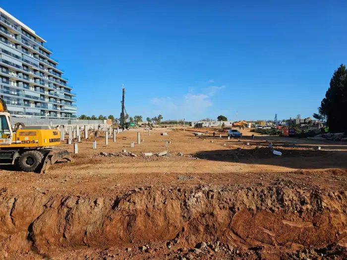 Construction progress of Ciudad Jardín 3, February 2025, photo 1 of 2