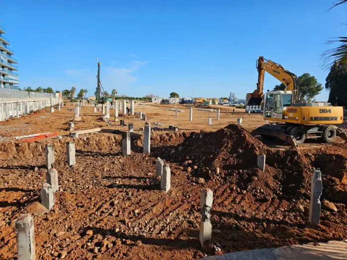 Construction progress of Ciudad Jardín 3, February 2025, photo 2 of 2