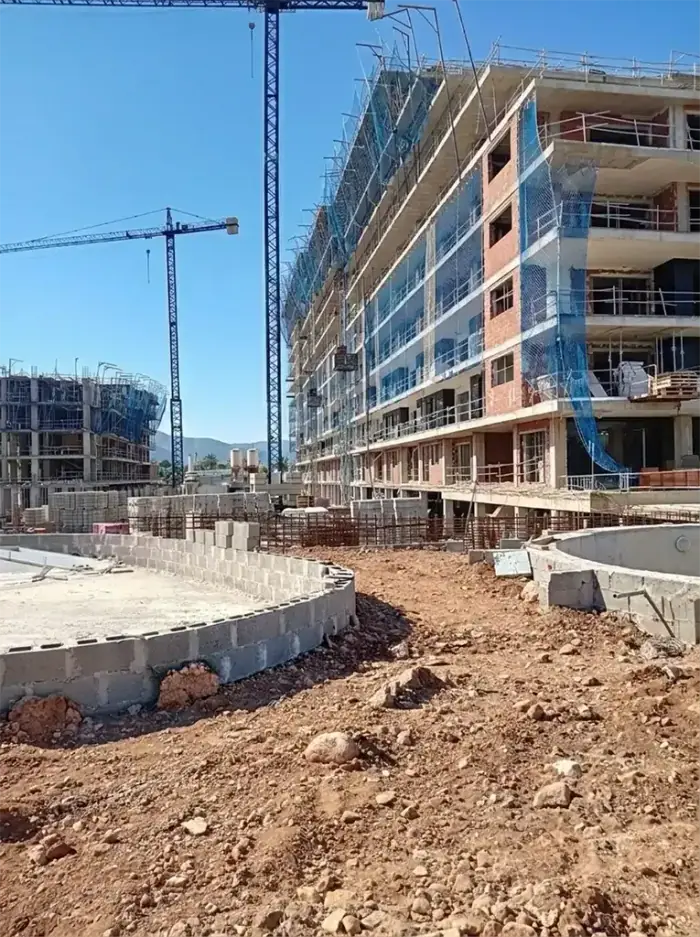 Construction progress of Ciudad Jardín 3, March 2026, photo 2 of 2