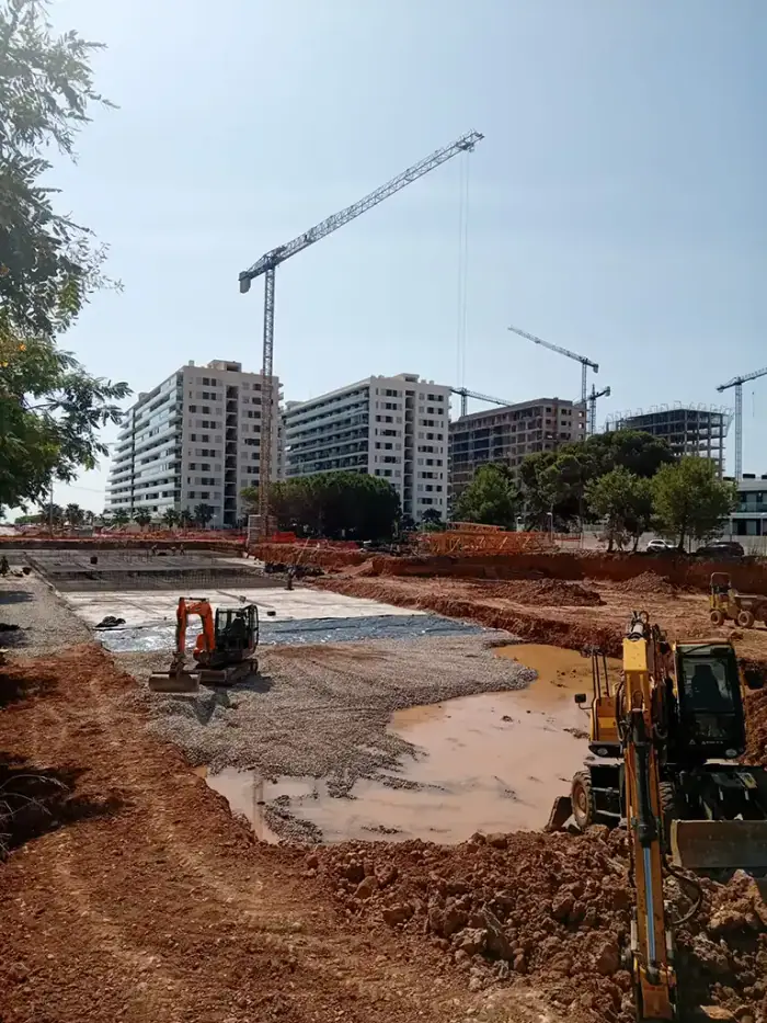 Construction progress of Cristal 1, July 2026, photo 1 of 3