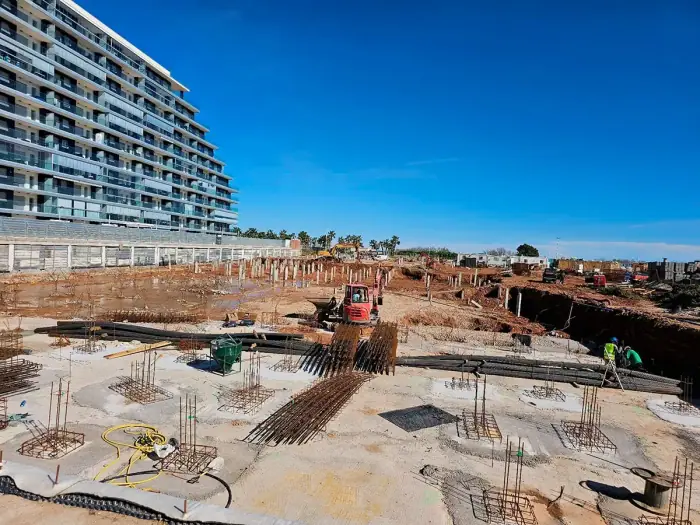 Construction progress of Ciudad Jardín 3, March 2025, photo 2 of 2