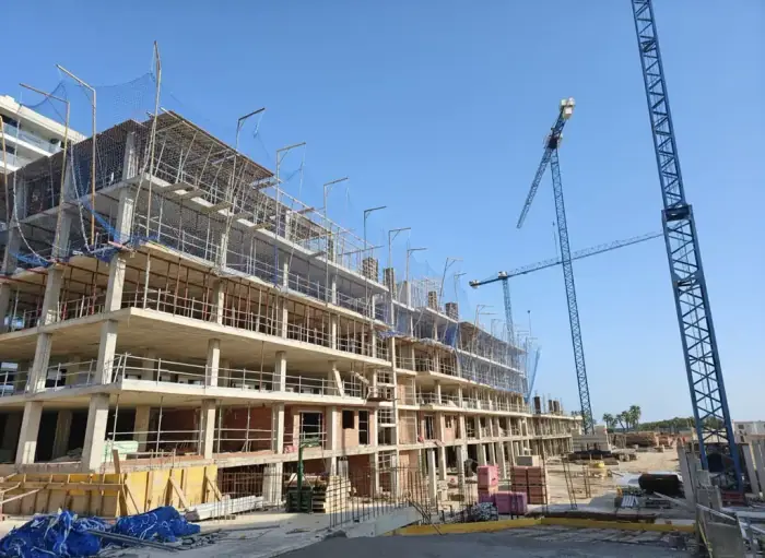 Construction progress of Ciudad Jardín 3, October 2025, photo 1 of 2
