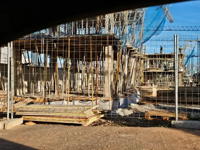 Construction progress of Torre la Sal, January 2025, photo 1 of 2