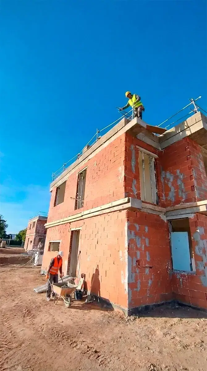 Construction progress of Torre la Sal, January 2026, photo 2 of 2