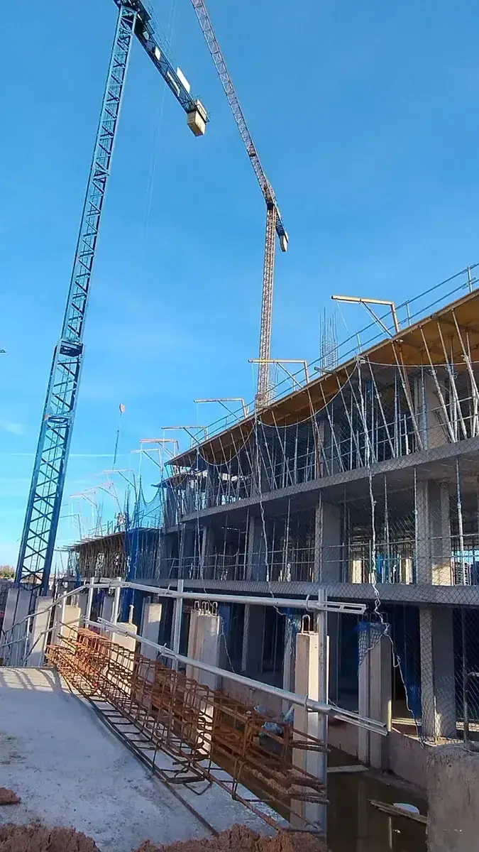 A(z) Ciudad Jardín 4 építkezésének előrehaladása, 2026. január, fotó: 2/2