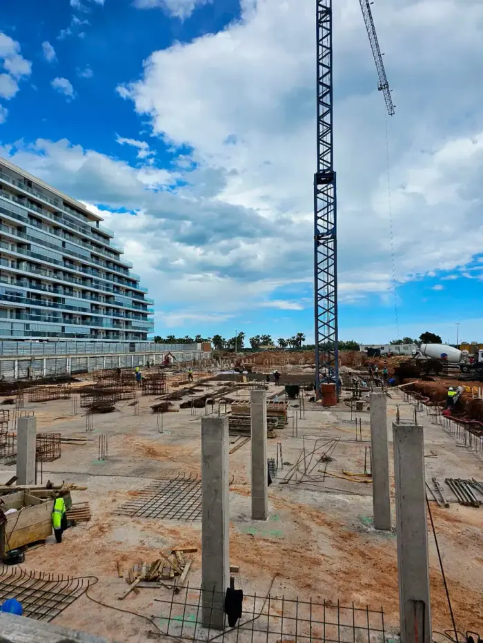 Construction progress of Ciudad Jardín 3, May 2025, photo 2 of 2