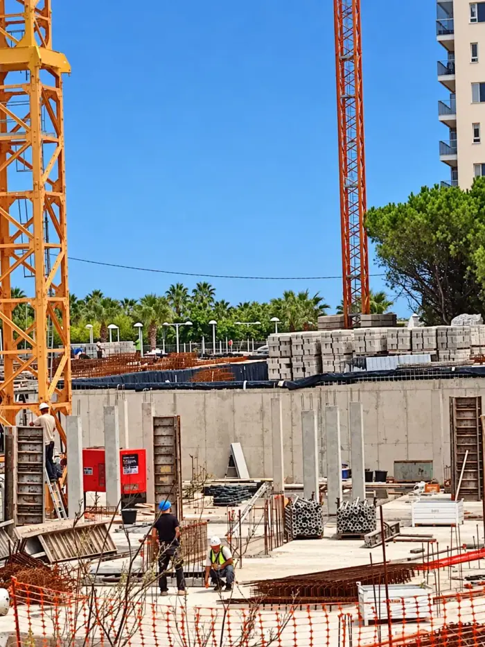 Construction progress of Cristal 1, October 2026, photo 2 of 3
