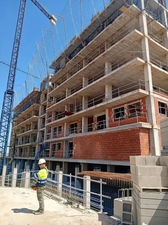 A(z) Ciudad Jardín 4 építkezésének előrehaladása, 2026. április, fotó: 2/2