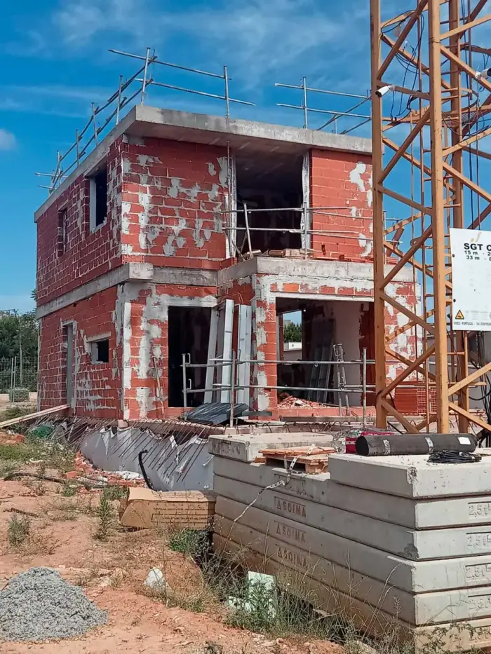 Construction progress of Torre la Sal, June 2025, photo 2 of 2