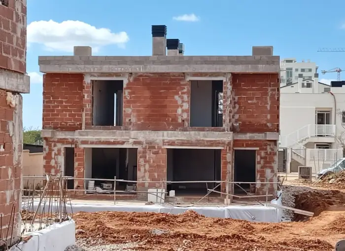 Construction progress of Torre la Sal, February 2026, photo 2 of 2