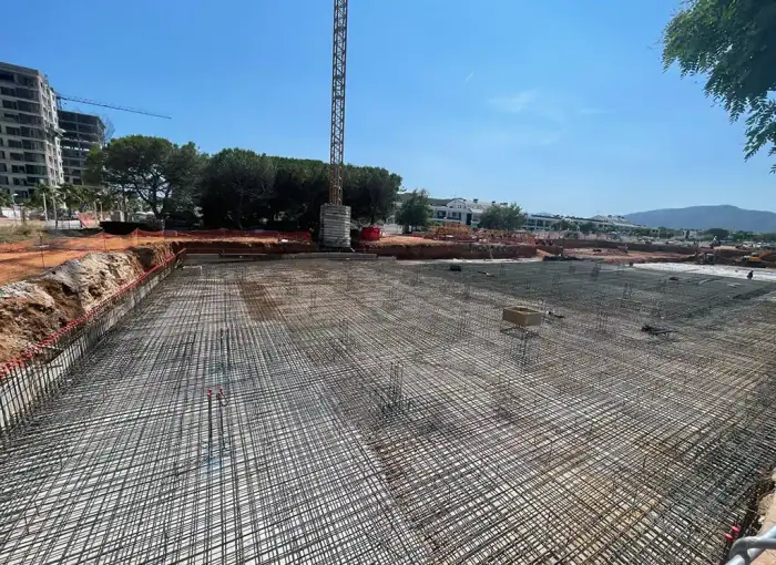 Construction progress of Cristal 1, July 2026, photo 2 of 3