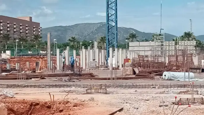 Construction progress of Ciudad Jardín 3, June 2025, photo 2 of 2