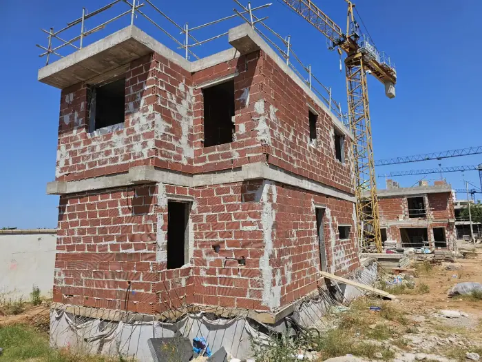 Construction progress of Torre la Sal, July 2025, photo 2 of 3