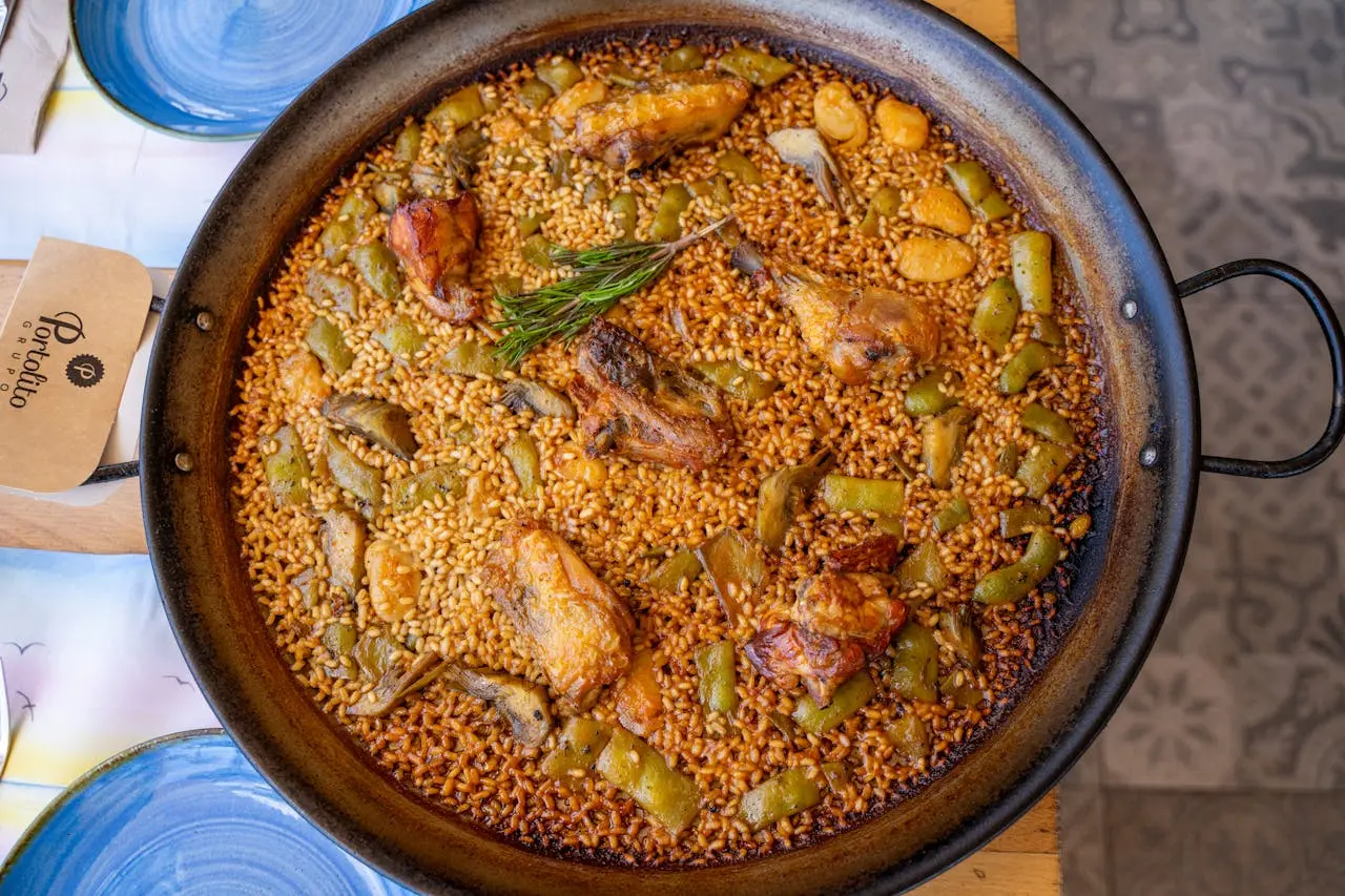 Valenciaanse paella in Oropesa del Mar