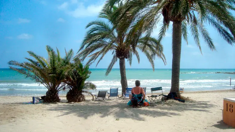 Strand von Torrenostra in Torreblanca