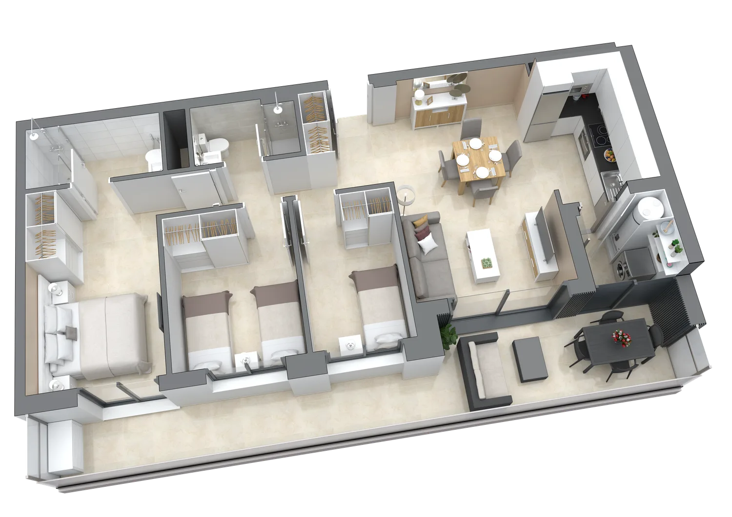 Plattegrond van het type ‘C2’, Coral 1